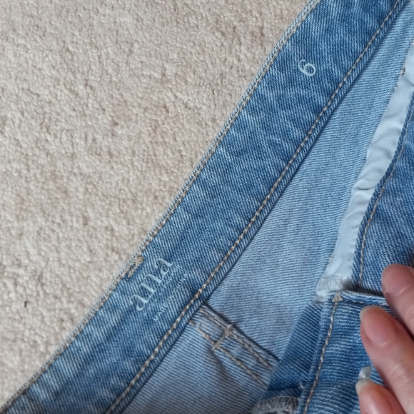 ANA Denim Skirt 6 Light Wash - Picture 9 of 10